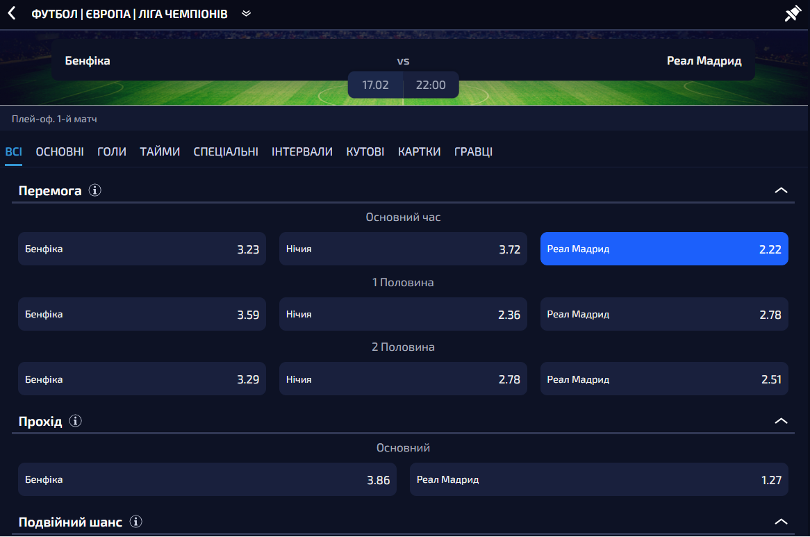 Матч-центр AllwinUA: статистика, таймлайн і швидкі підказки для live